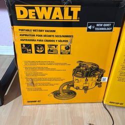 DEWALT SHOP VAC 9GAL  (NEW)