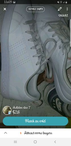 Adidas size 7 women need gone