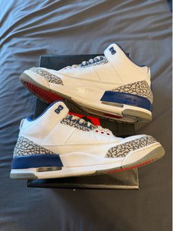 Jordan True Blue 3s sz 11 (2016)