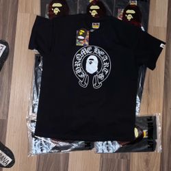 Bape X Chrome Heart