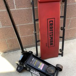 Craftsman Big Car Jack 3 Tons And Creeper 