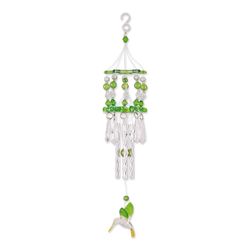 GREEN HUMMINGBIRD CHIMES