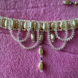 Vintage set, necklace, clips and bracelet