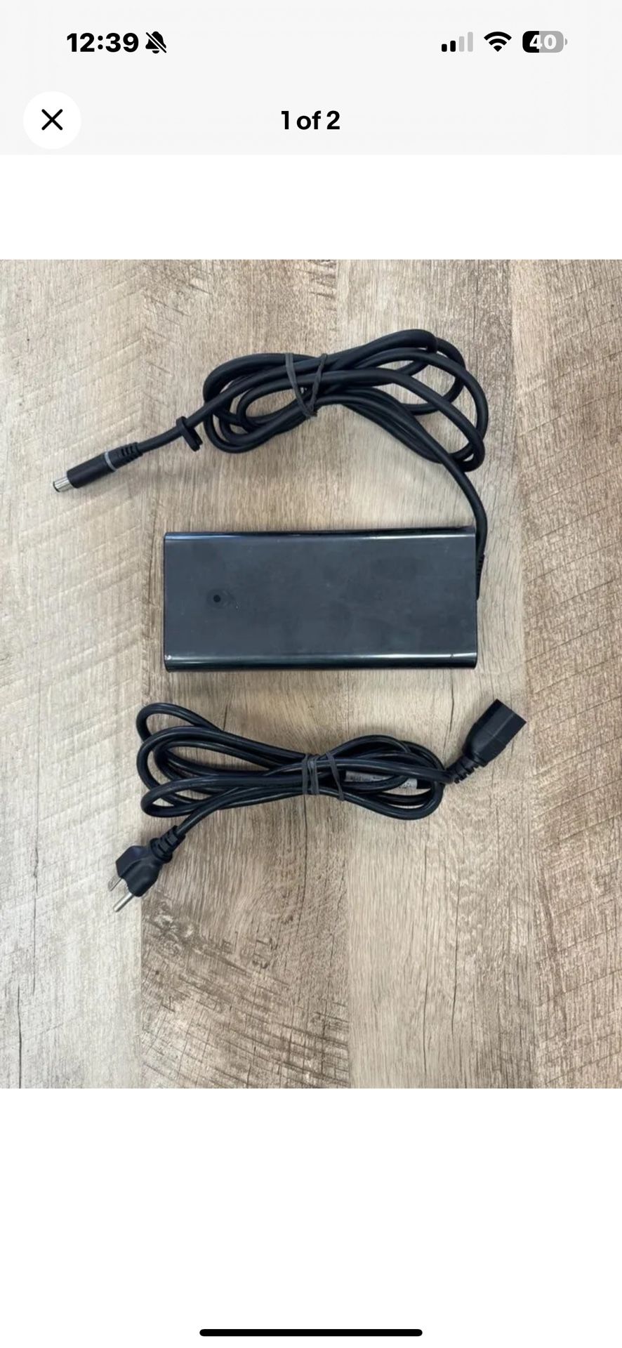 DELL Alienware 240.0W Charger AC Adapter Slim (Genuine OEM) for X17 R1 R2