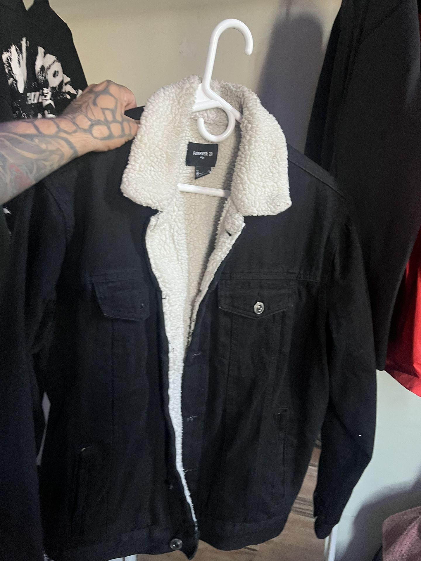 Black Jean Jacket