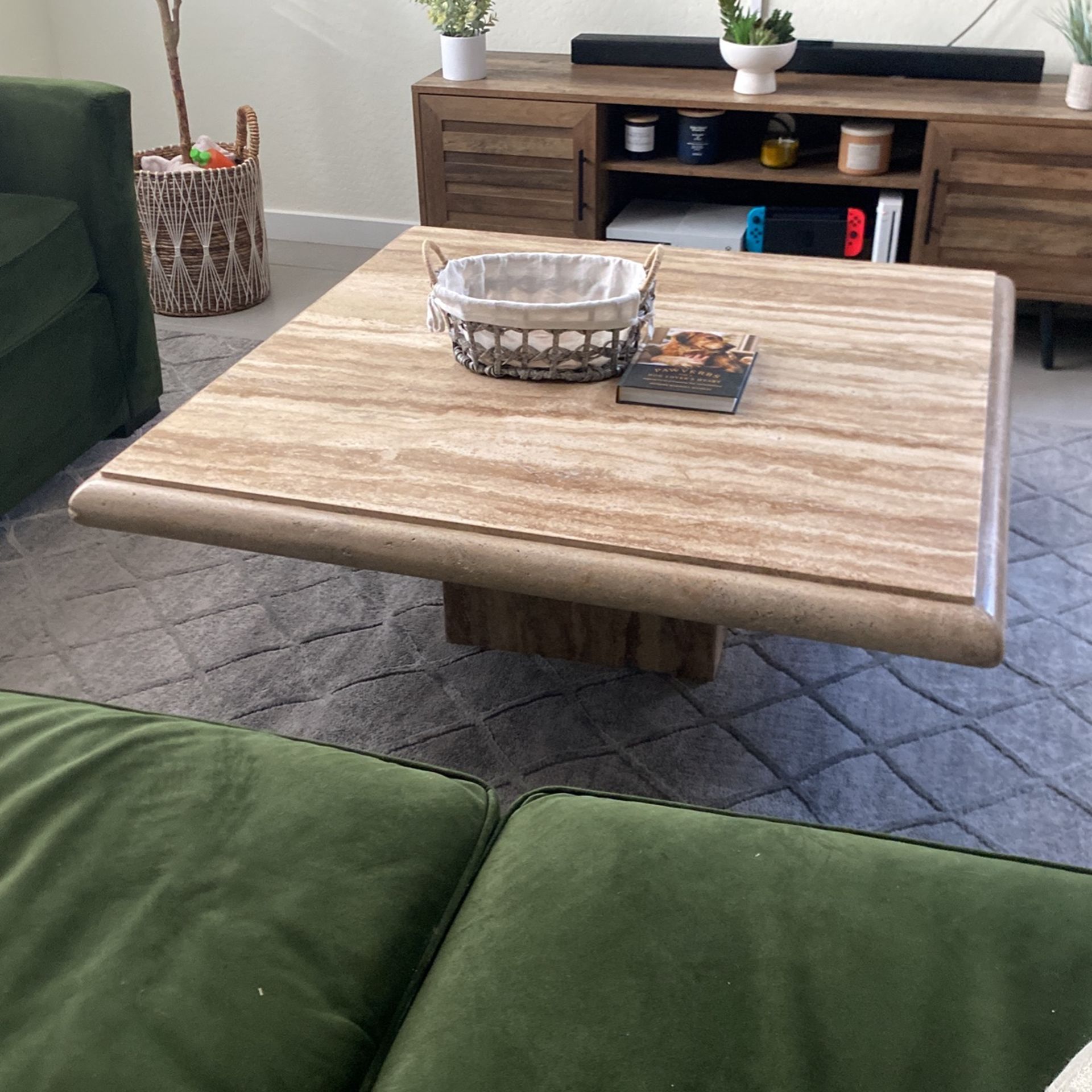 Large Stone Coffee Table 