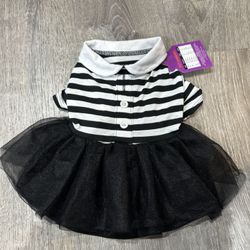 NWT Wednesday Dog Inspired Dress Halloween Costume Size  XSmall Small And Medium 