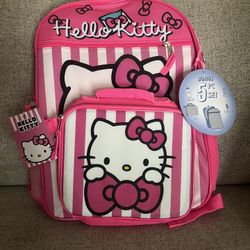 Hello Kitty Backpack Set