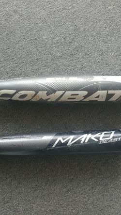 Easton and Combat youth bats
