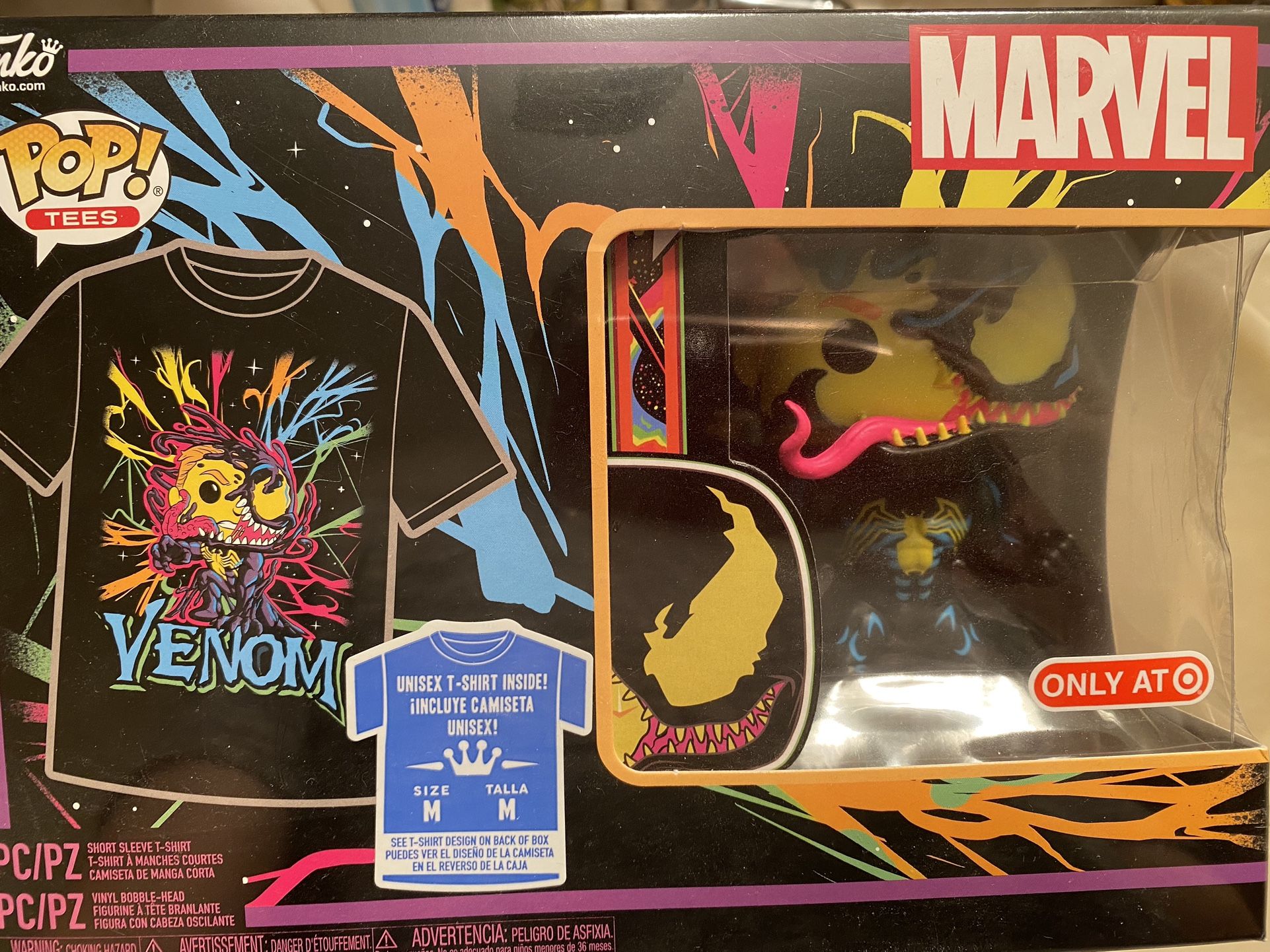 Black Light Venom Funko POP