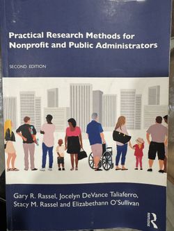 Practical Research Methods For Nonprofit And Public Administrators