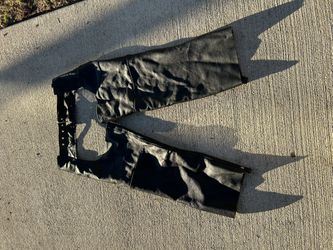 First genuine Leather chaps