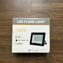 NEW 2 Pack RGB Flood Light 600W Equivalent 100W Color Changing LED Flood Light Waterproof