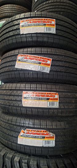 265 70R17 ARROYO eco pro HT.  New tires