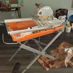 Rigid Wet Tile Saw 200 OBO 