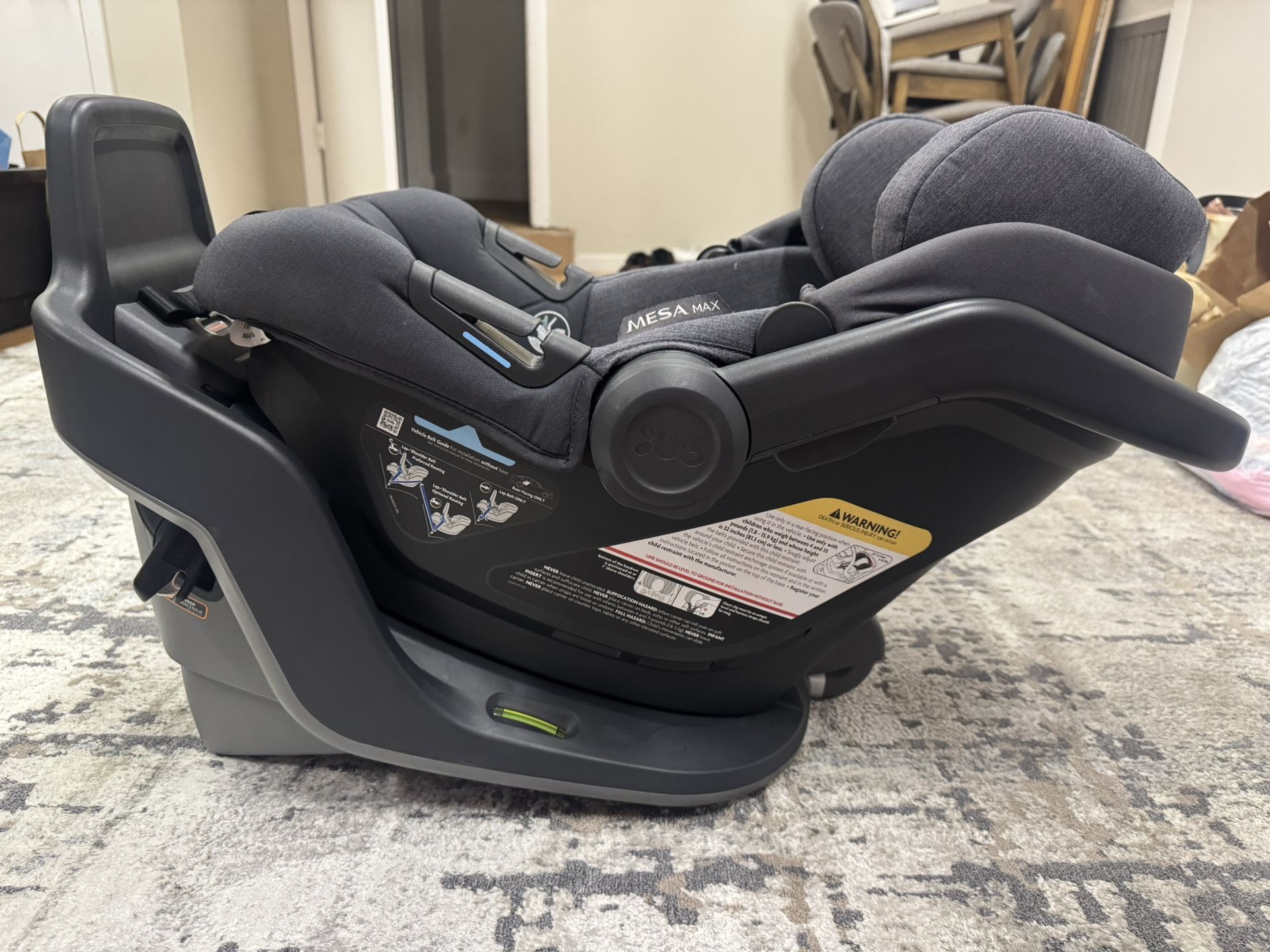 Uppababy Mesa Max Infant Car Seat & Base