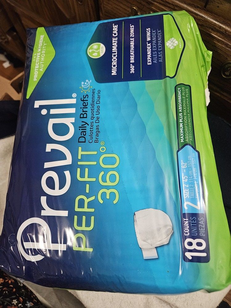 Size 2 Youth/adult Diapers 
