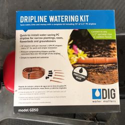 Drip line watering kit by dig water matters