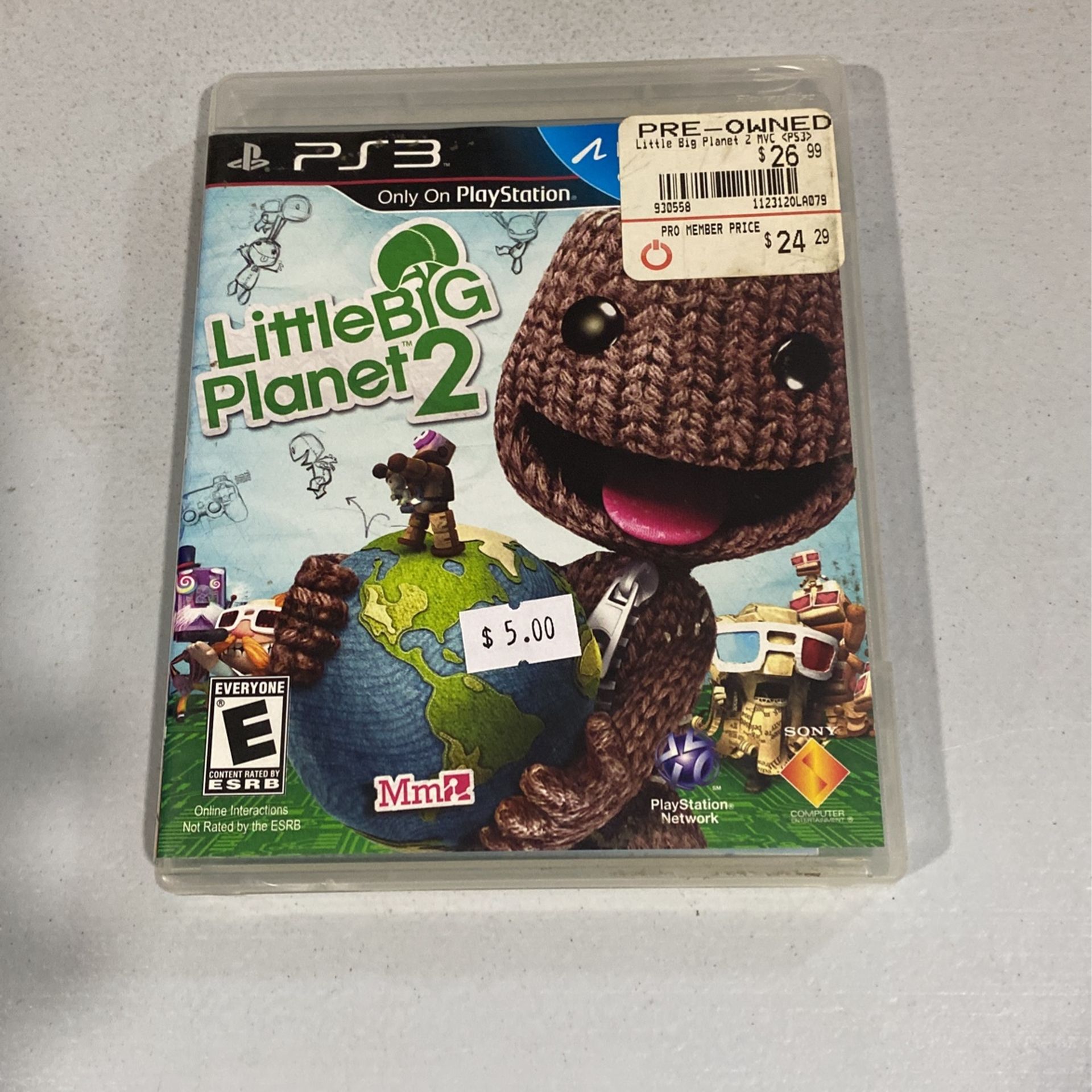 Little Big Planet 2 PS3 PlayStation 3 - Complete 