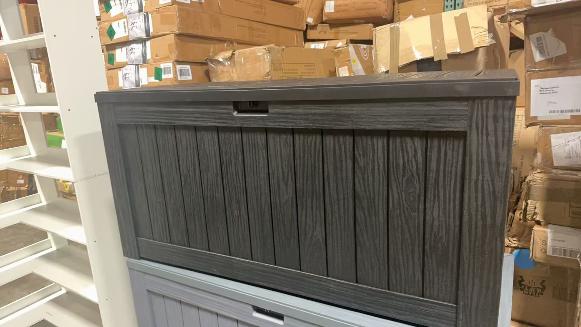 120 Gallon Deck Box Black $80