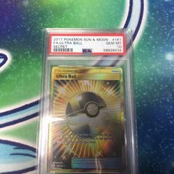 PSA 10 Ultra Ball Secret Rare #161