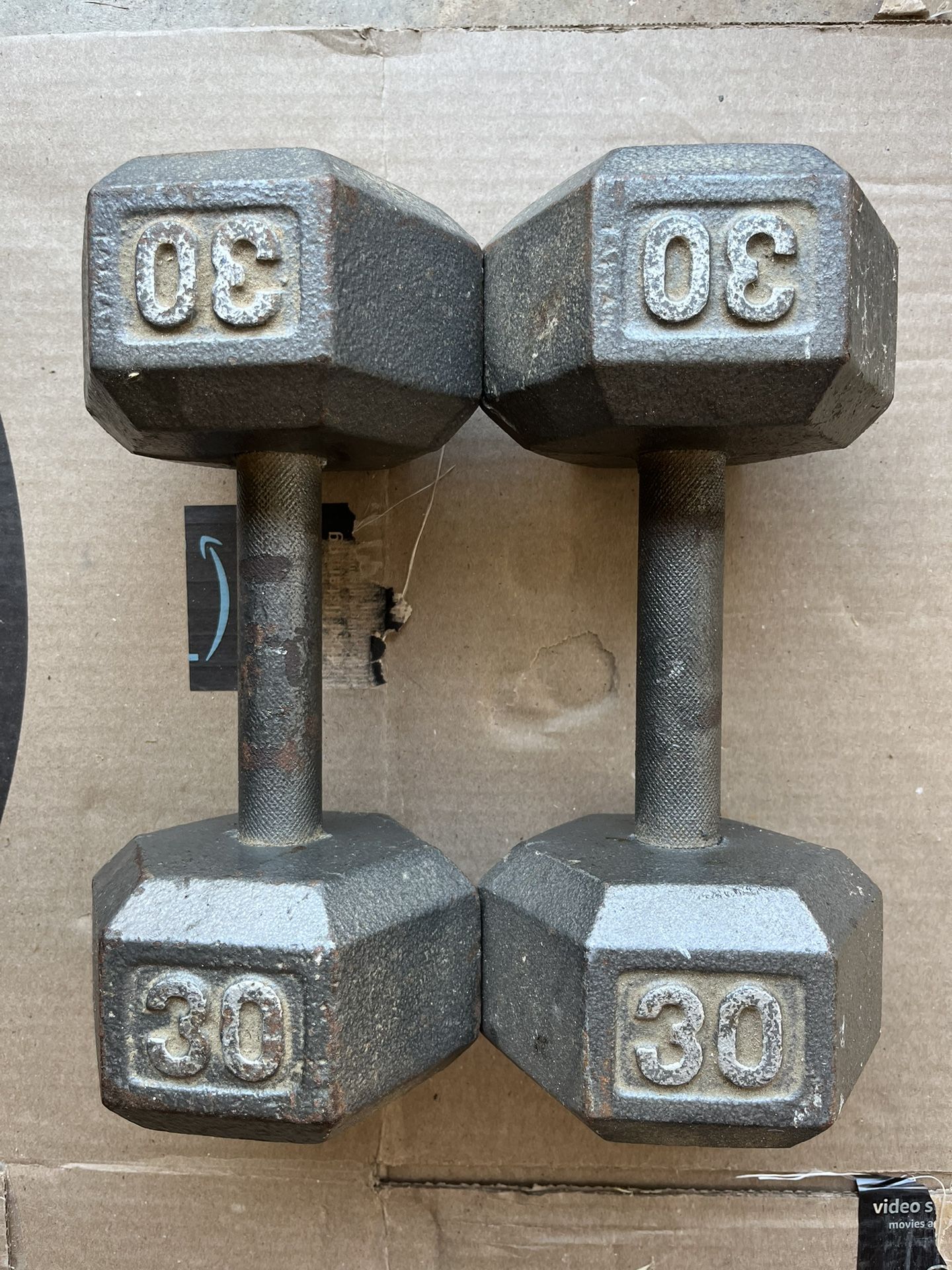 30 Lb Dumbbell Set