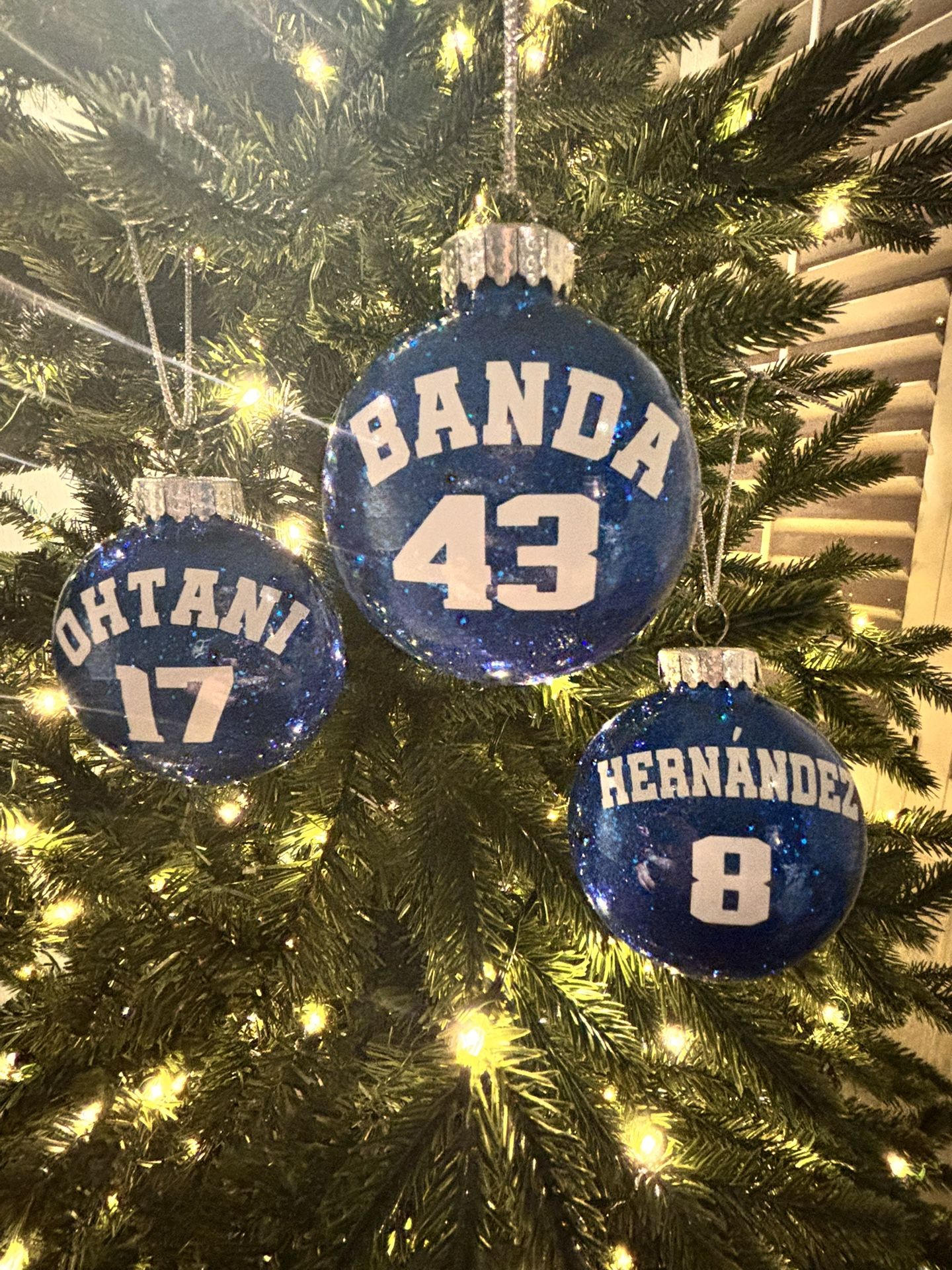 Dodger Ornaments
