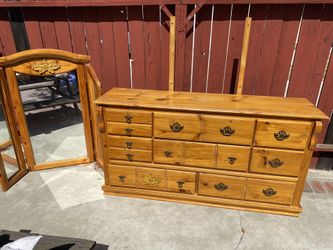 wood dresser