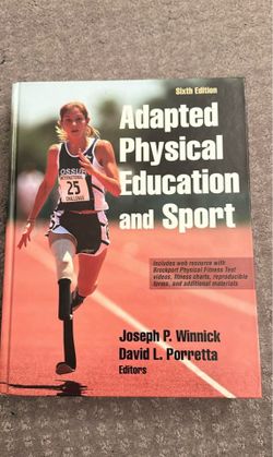 Adapted PE and Sport Textbook