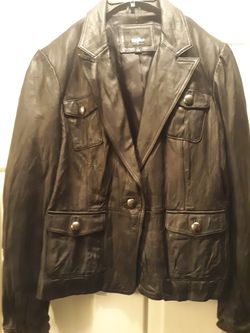 Mossimo leather jacket