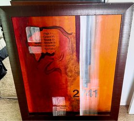 Terri Burris Abstract Print Titled "2741"
