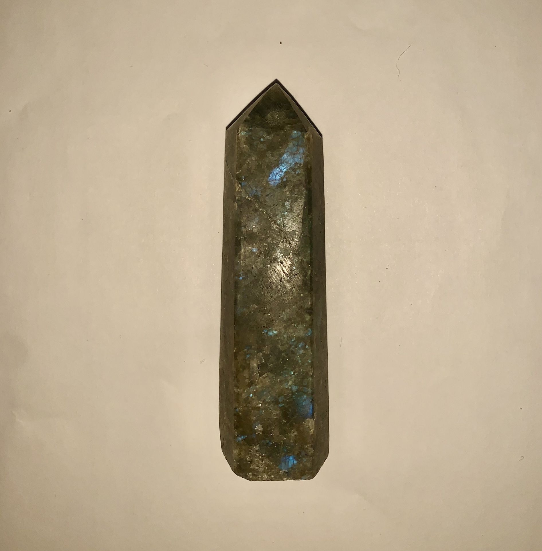 Labradorite Polished Standing Crystal Point
