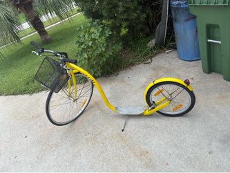 Kick bike scooter