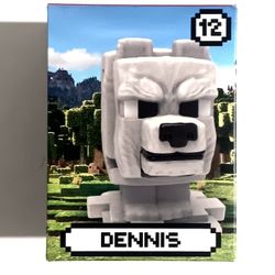 DENNIS | MINECRAFT EXPANDABLE TOY #12 | MCDONALDS 2025 | NEW IN BOX