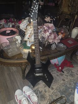 BC Rich Warlock Electric Guitar Black