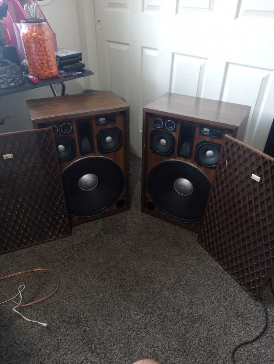 Vintage Sansui Speakers Sp-X8000