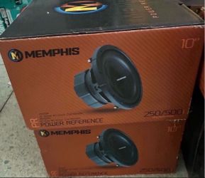 Memphis Power Reference 10” Subwoofers(2)
