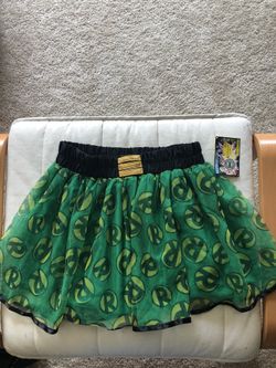 Halloween Costume Girls DC Comics Robin Skirt