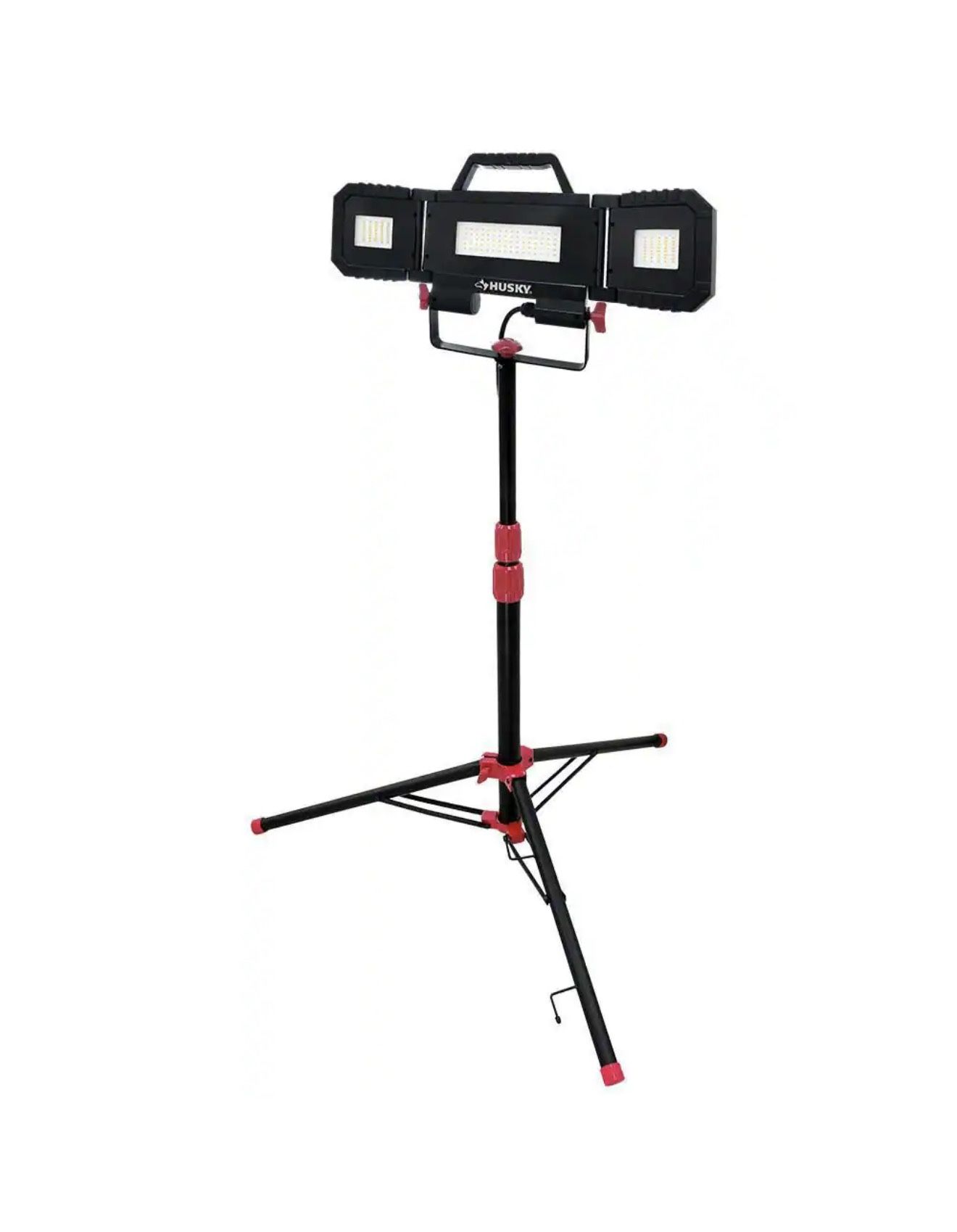 Husky 7000-Lumen Multi-Directional LED Tripod Work Light