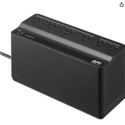 APC Back-UPS 425VA / 255W UPS Battery Backup Surge Protector, 6 Outlets, Small UPS for Router, Modem & Home Office, BE425M