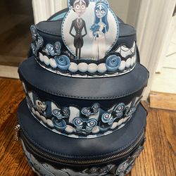 Loungefly Corpse Bride Wedding Cake Mini Backpack