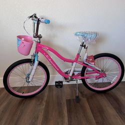 New Schwinn Elm 20” Girls Bike Pink Teal Kids Bicycle