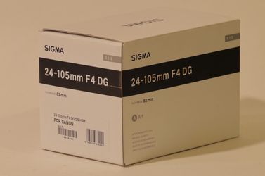 Sigma 24-105mm F4 DG ART For Canon