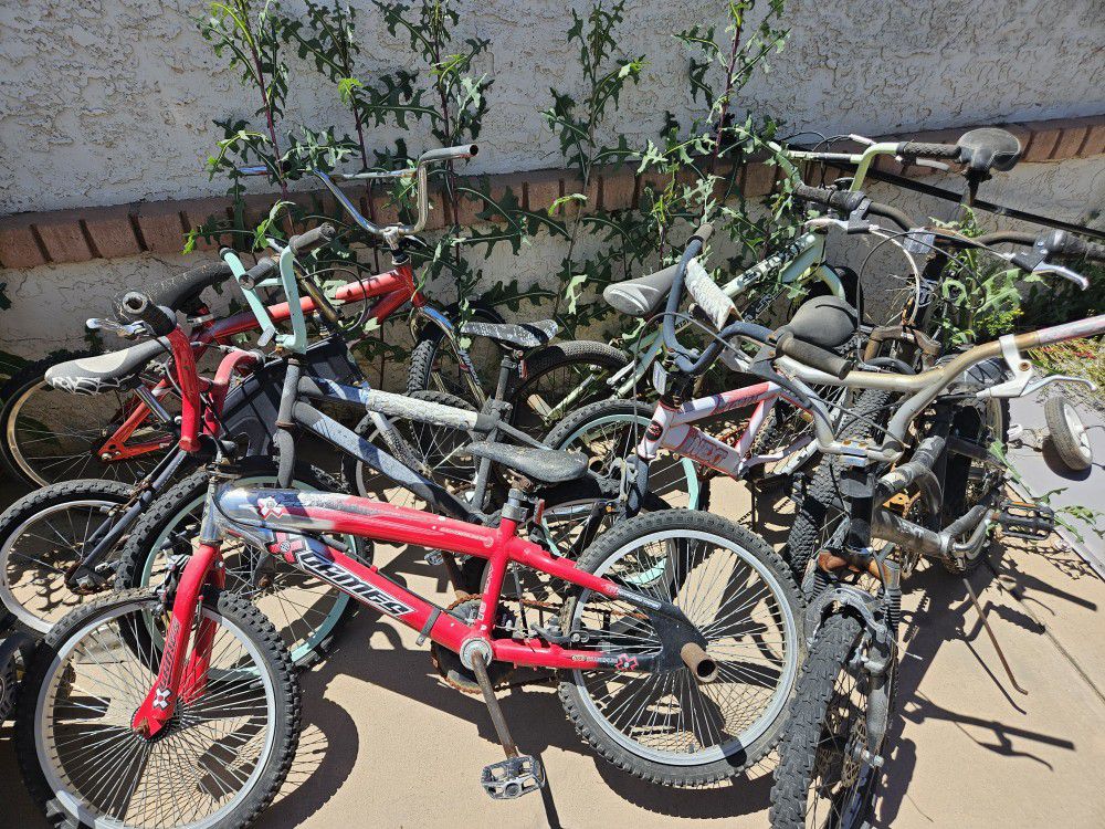 Kids Bikes 8 Assorted Bicycles