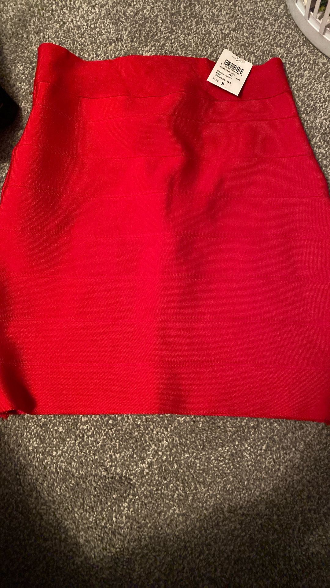Red Mini Skirt