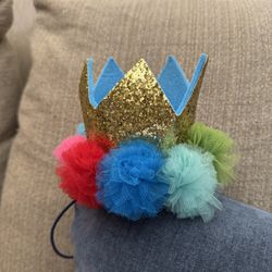 New Dog Birthday Crown