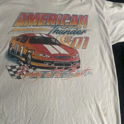 Race Car Graphic Tee Shirt