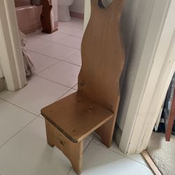 Mini Wooden Chair 