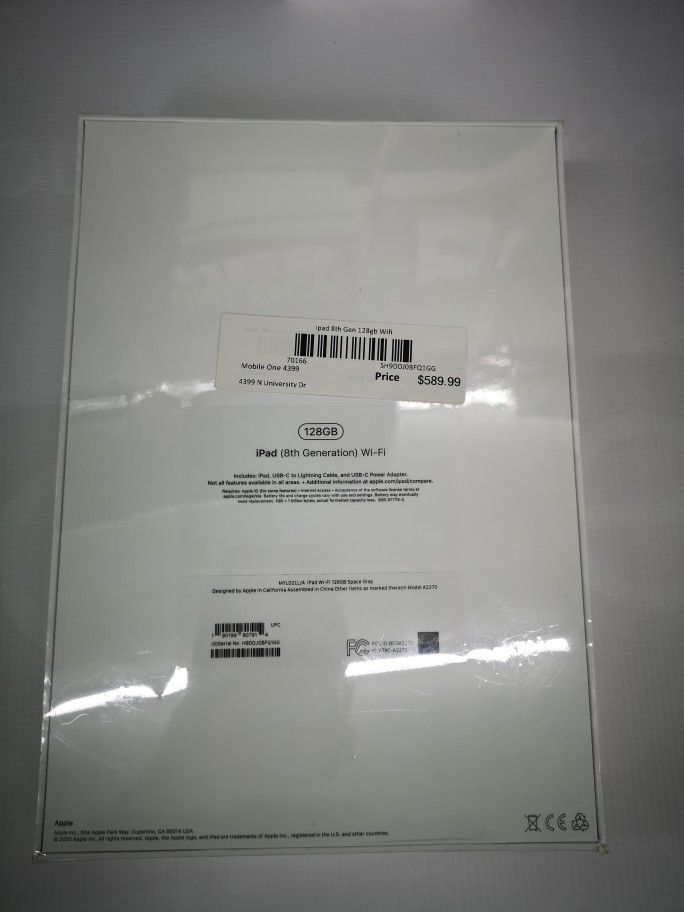 iPad 8Gen 128Gb Brand New 500$ Flat