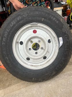 14inch trailer rim 5 lug